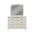 thumbnail image 1 of Alpine Furniture Baker 6 Drawer Wood Dresser in White, 1 of 1