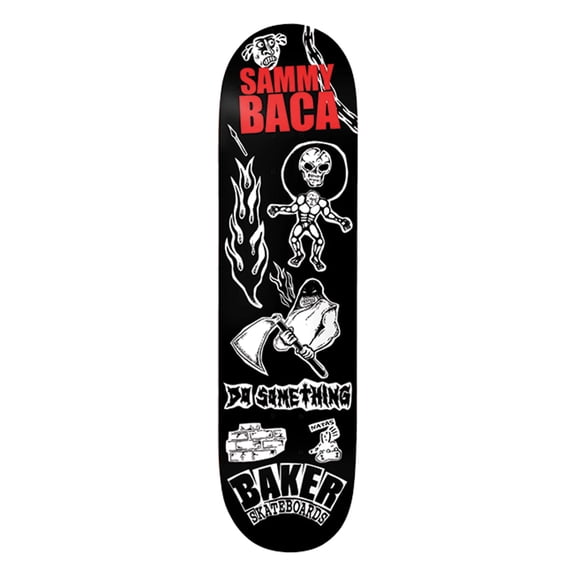 Baker Baca Divine Evil Skateboard Deck - 8.5" (Deck Only)