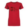 thumbnail image 1 of Baker Baking Bread Shaped T-Shirt Women -Image by Shutterstock, Female Large, 1 of 2