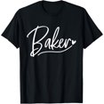thumbnail image 1 of Baker Baking T-ShirtMen and women, Black T-shirt, size: Extra large, 1 of 4