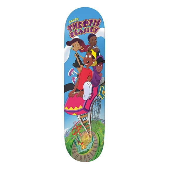 Baker Beasley Roller Coaster Skateboard Deck - 8.25" (Deck Only)