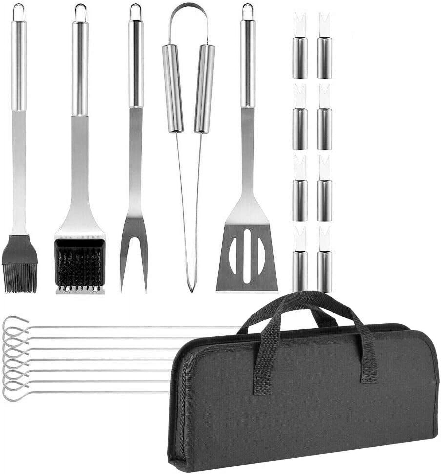 BBQ Grill Tool Set- Stainless Steel Barbecue Grilling Accessories with 7  Utensils and, 1 unit - Ralphs