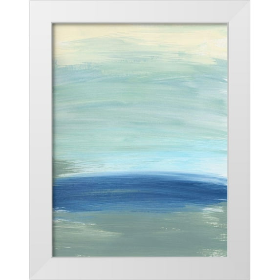 Baker, Bronwyn 25x32 White Modern Wood Framed Museum Art Print Titled - Morning Returns