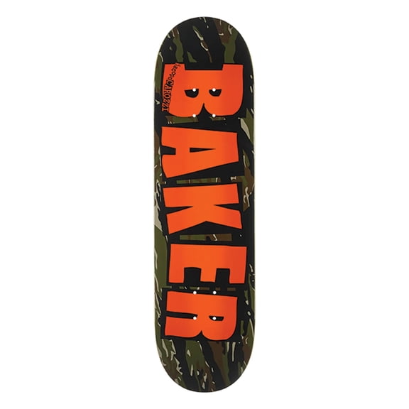 Baker Carozzi Jacopo Skateboard Deck - 8.38" Tiger Stripe (Deck Only)