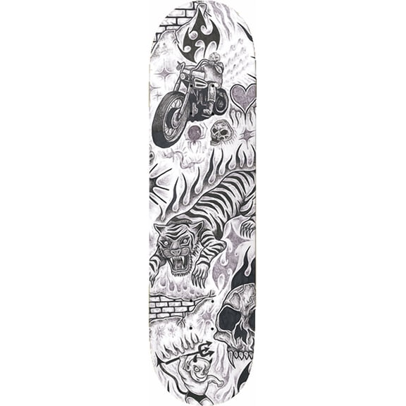 Baker Figgy Tryptic Skateboard Deck 8.12