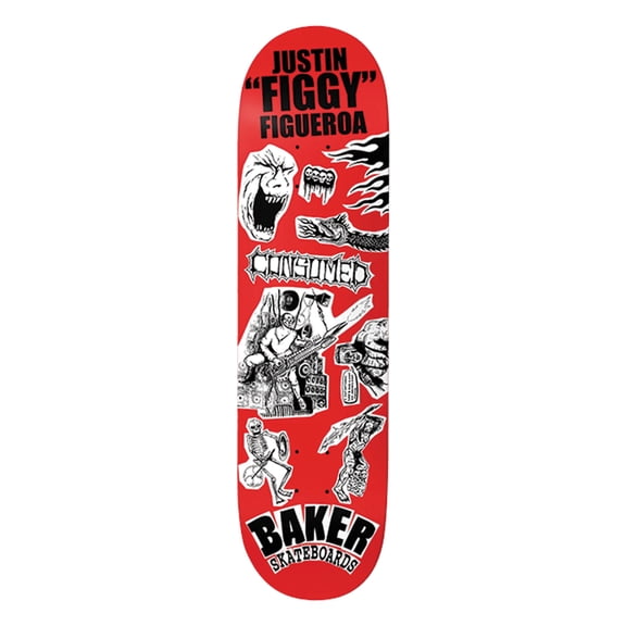 Baker Figueroa Divine Evil Skateboard Deck - 8.38" (Deck Only)