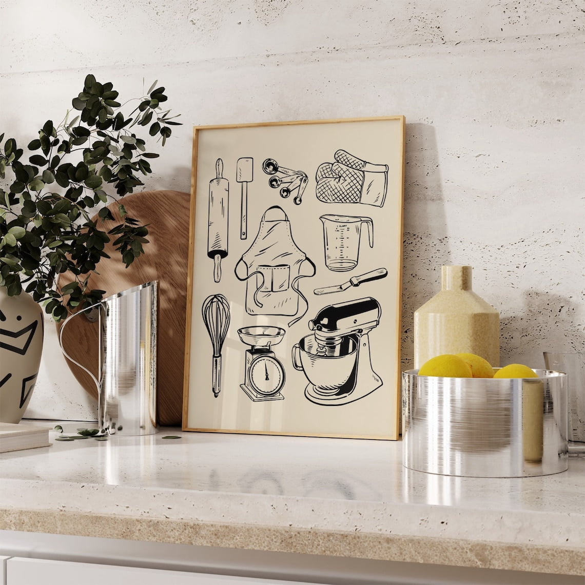 Baker Gift Kitchen Wall Art - Walmart.com