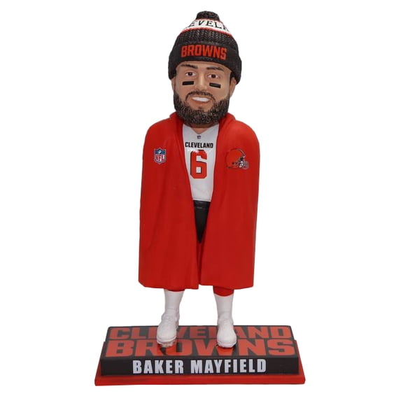 Baker Mayfield (Cleveland Browns) Sideline Exclusive NFL Bobblehead #/750