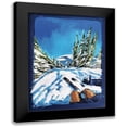 thumbnail image 1 of Baker, Sara 12x14 Black Modern Framed Museum Art Print Titled - The Rush, 1 of 5