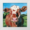 thumbnail image 1 of Baker, Sara 15x15 White Modern Wood Framed Museum Art Print Titled - Henry the Hereford, 1 of 4