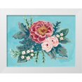 thumbnail image 1 of Baker, Sara 18x15 White Modern Wood Framed Museum Art Print Titled - Peony Spring I, 1 of 4