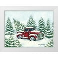 thumbnail image 1 of Baker, Sara 24x19 White Modern Wood Framed Museum Art Print Titled - Tree Farm Tradition I, 1 of 4