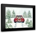 thumbnail image 1 of Baker, Sara 24x20 Black Modern Framed Museum Art Print Titled - Tree Farm Tradition II, 1 of 5
