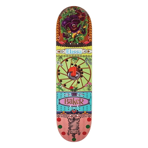 Baker Steamer Elissa Skateboard Deck - 8.25" (Deck Only)