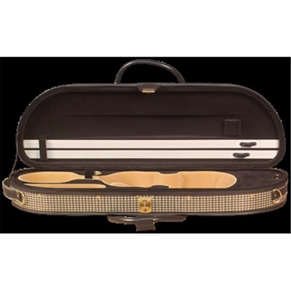Baker Street Deluxe Violin Case - Half Moon