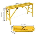 thumbnail image 1 of Baker Style Scaffold Height Adjustable 330Lbs Capacity Work Platforma 3.5 ft. * 5 ft. * 1 ft., 1 of 12