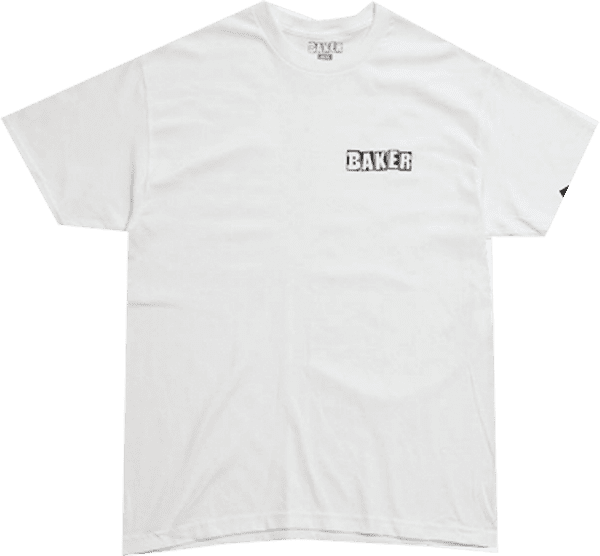 Baker Uno Short Sleeve White / Black - Size M