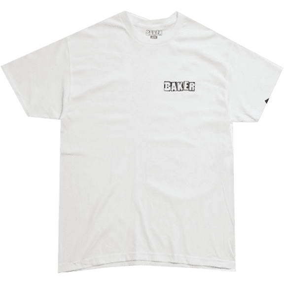 Baker Uno Short Sleeve White / Black - Size M