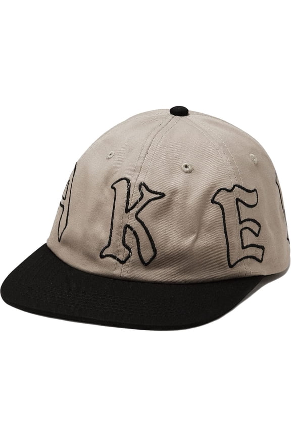 Wrapped Adjustable Hat Khaki/Red