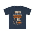 thumbnail image 1 of Baker by day Wishbone Champion by night Unisex T-shirt S-3XL Thanksgiving, 1 of 2