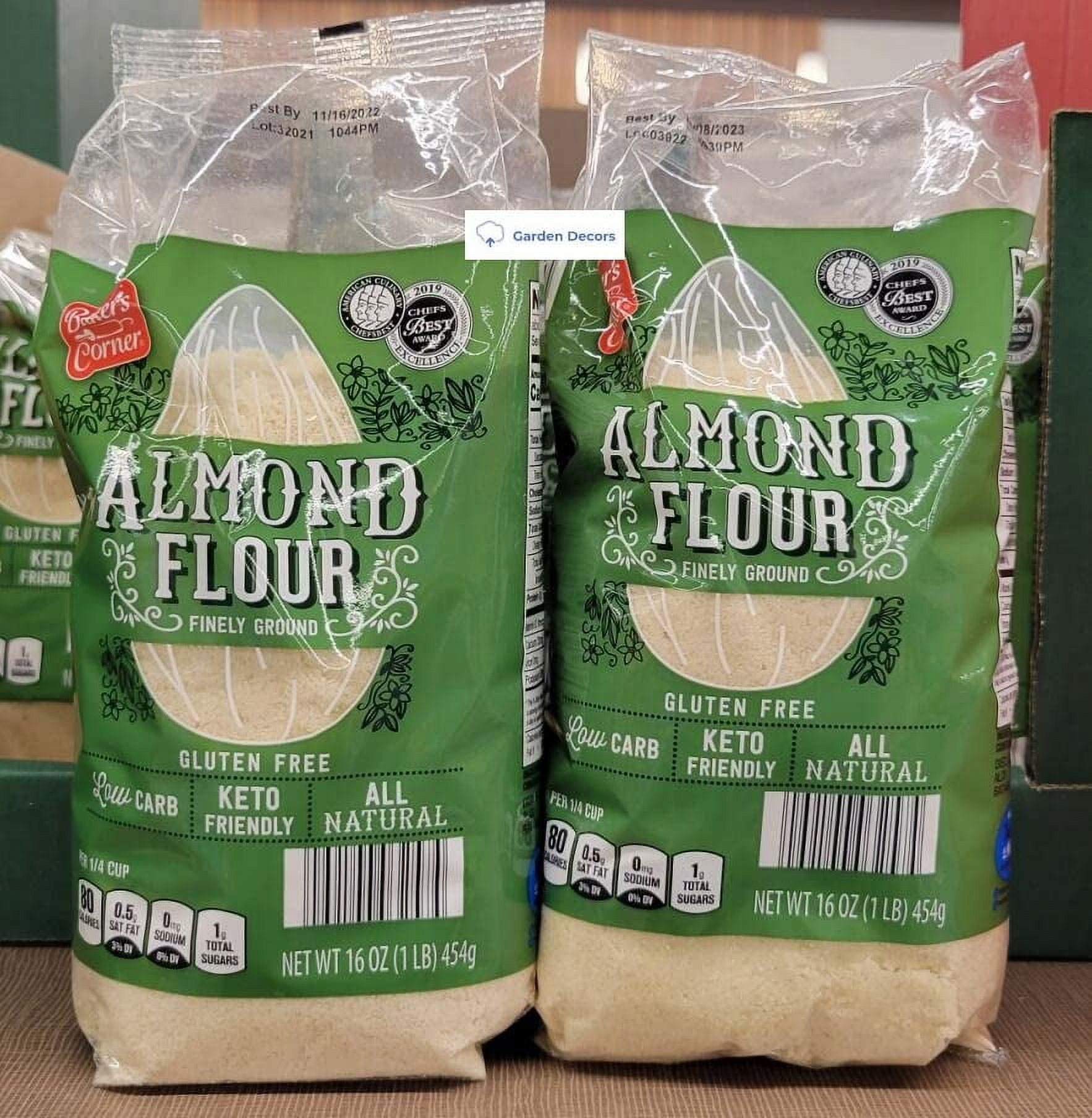 Baker's Corner Almond Flour Finely Ground Gluten Keto Friendly All