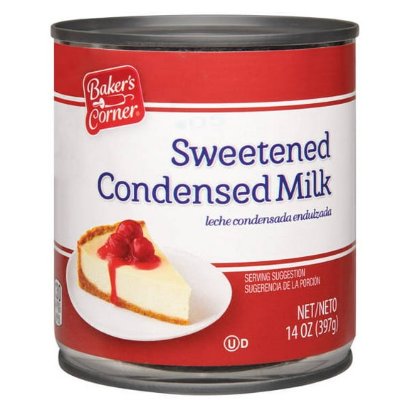 Baker's Corner Sweetened Condensed Milk, 14 oz - (Pack of 2)