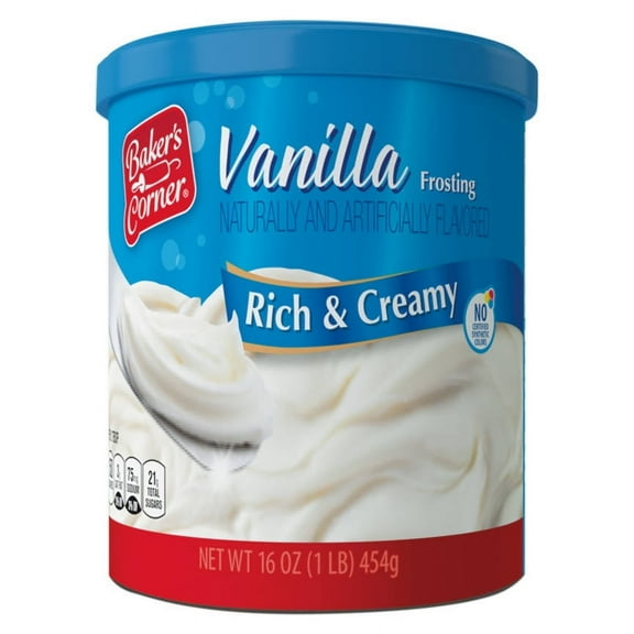 Baker's Corner Vanilla Frosting, 16 oz