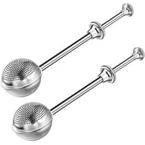 Baker's Dusting Wand for Sugar, Flour and Spices, Stainless Steel Powdered Sugar Shaker Duster Sifter, Set of 2