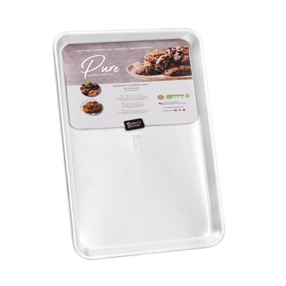 Baker's Secret Commercial Grade 15" Pure Aluminum Cookie Sheet