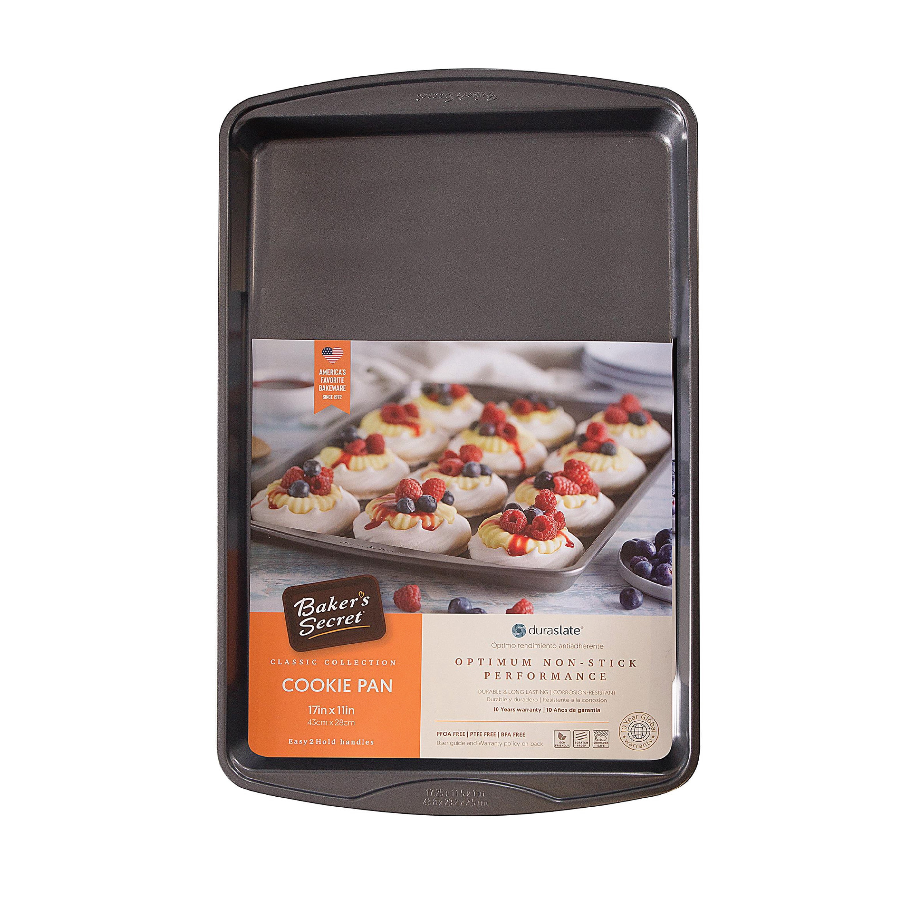 Bakers Secret Non-Stick Cookie Sheet 19 Inch Tanzania Ubuy