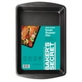 thumbnail interactive-video image 1 of Baker's Secret Nonstick Carbon Steel Roaster Pan, 9" x 13", Gray, 1 of 7