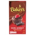 thumbnail image 1 of Baker's Semi-Sweet Chocolate Premium Baking Bar with 56% Cacao, 4 oz Box, 1 of 12