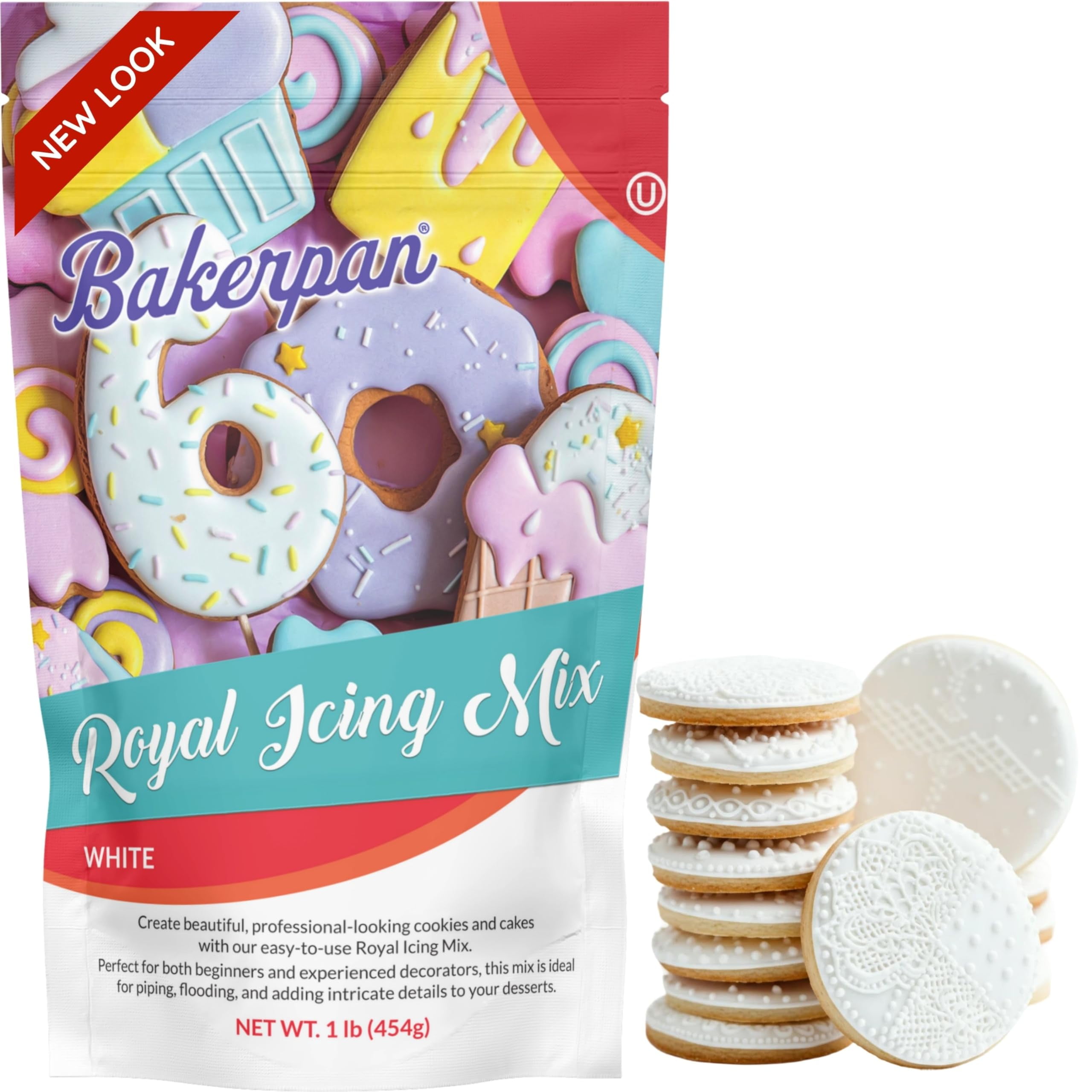 Bakerpan Buttercream Icing Mix - 4 Lb, Vanilla, Made In USA, Gluten Free