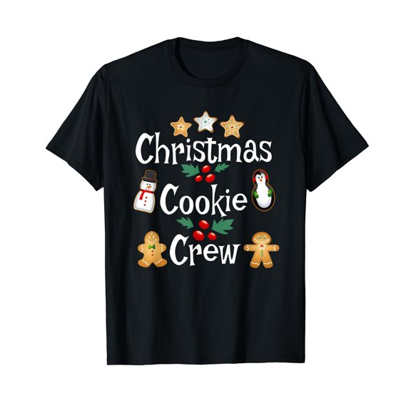 Bakers Christmas Cookie Crew Family Baking Team Holiday Cute T-Shirt