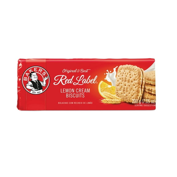 Bakers Red Label - Lemon Creams 200g