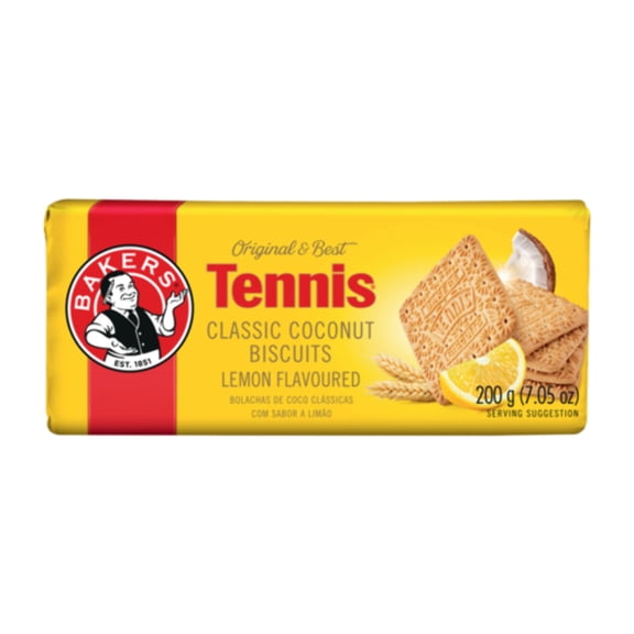 Bakers Tennis Biscuit Lemon 200g
