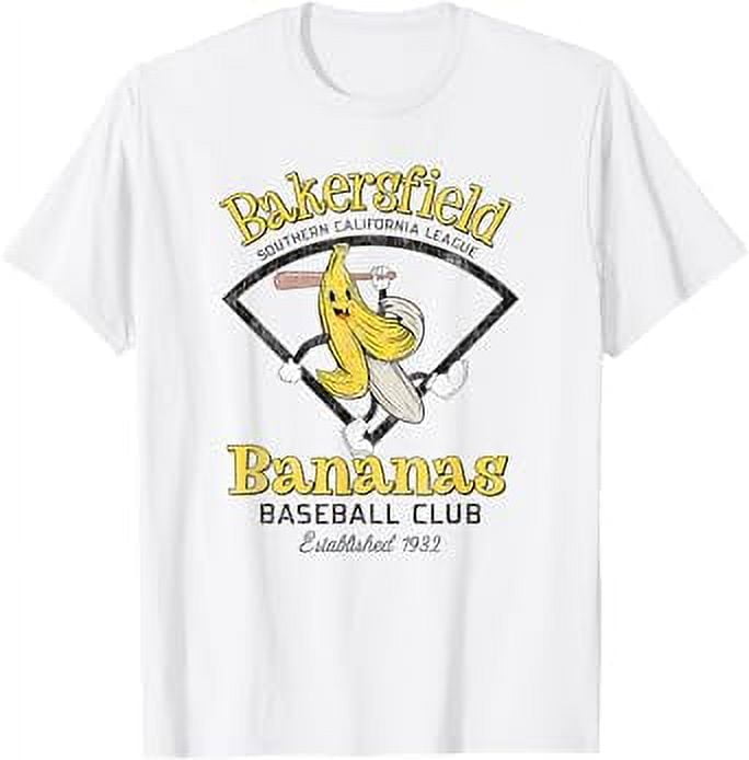 Bakersfield Bananas Minor League Retro Baseball Team TShirt