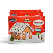 Bakersfield Gingerbread House Kit Pre-Baked 3 Pack