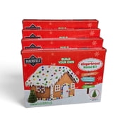 Bakersfield Pre-baked Gingerbread House Kit, Pack of 4, 6 oz 170g