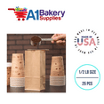 thumbnail image 1 of Bakery Bags Paper Bags Tin Tie Tab Bags Cookie Bags, Coffee Bags Tin Tie Bags (1/2 LB 25 Pack Kraft with No Window), 1 of 4