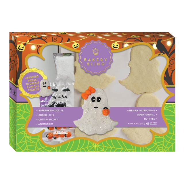 Bakery Bling Halloween Ghost Designer 8ct Cookie Kit