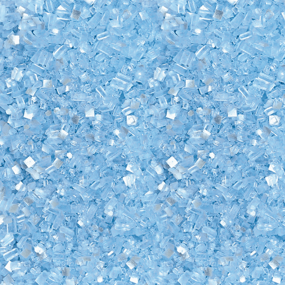 Bakery Bling Light Blue Glittery Sugar, 100% Edible, Non-Toxic, 3 OZ Shaker
