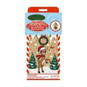 Bakery Bling Rudolph the Red-Nosed Reindeer Traditional Holiday Mini House Kit, 14.1 oz, Fully Baked