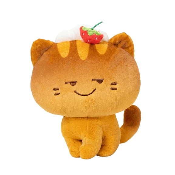 Bakery Cat Plush Collection Soft Bread Themed Kitten Stuffed Animal Toys for Foodie Home Decoration 2026 New Arrival Sweet Plush Companions, D