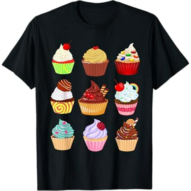 Bakery Cupcake Delicious Sweet Food TShirt