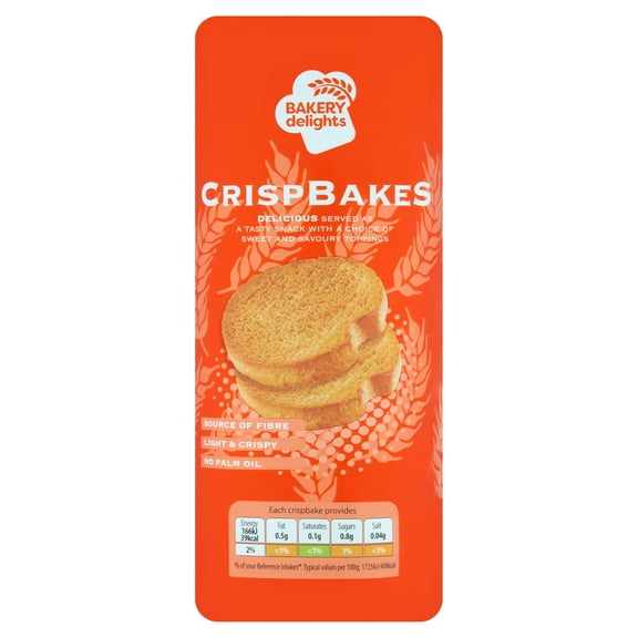 Bakery Delights Crisp Bakes 125G, Imported from Britain
