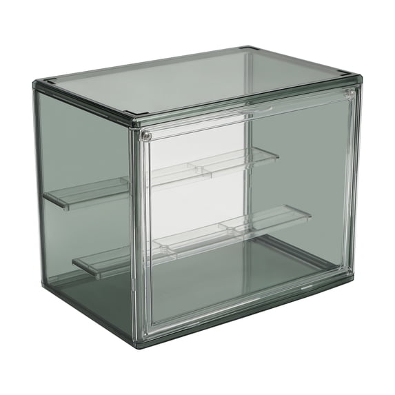 Bakery Display Case, High-Gloss PET Construction, Stackable Design for Space Efficiency, Sealed to Retain Freshness, Easy to Clean, Ideal for Bakeries, Kitchens, and Home Use