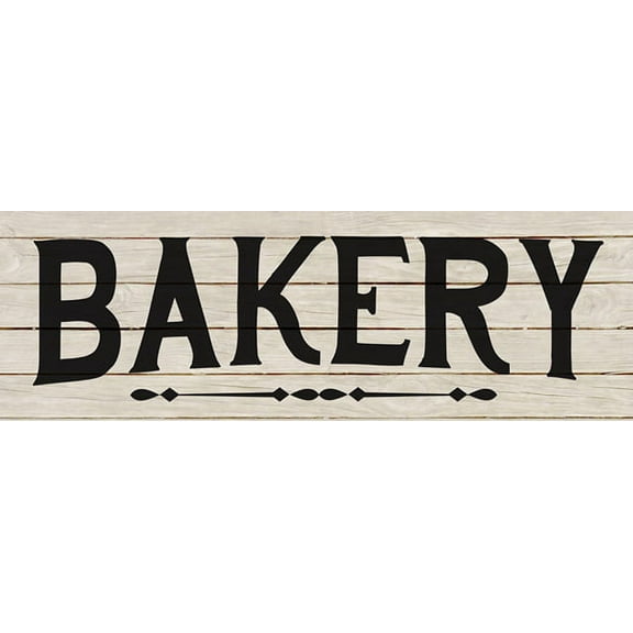 Bakery Kitchen Cooking Chic White Farmhouse Wood Sign Wall Décor Gift 6 x 18 Wood Sign B3-06180028132