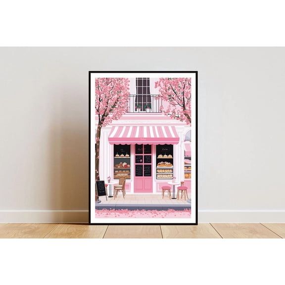 Bakery Poster, Unframed Paper Poster 8x10in