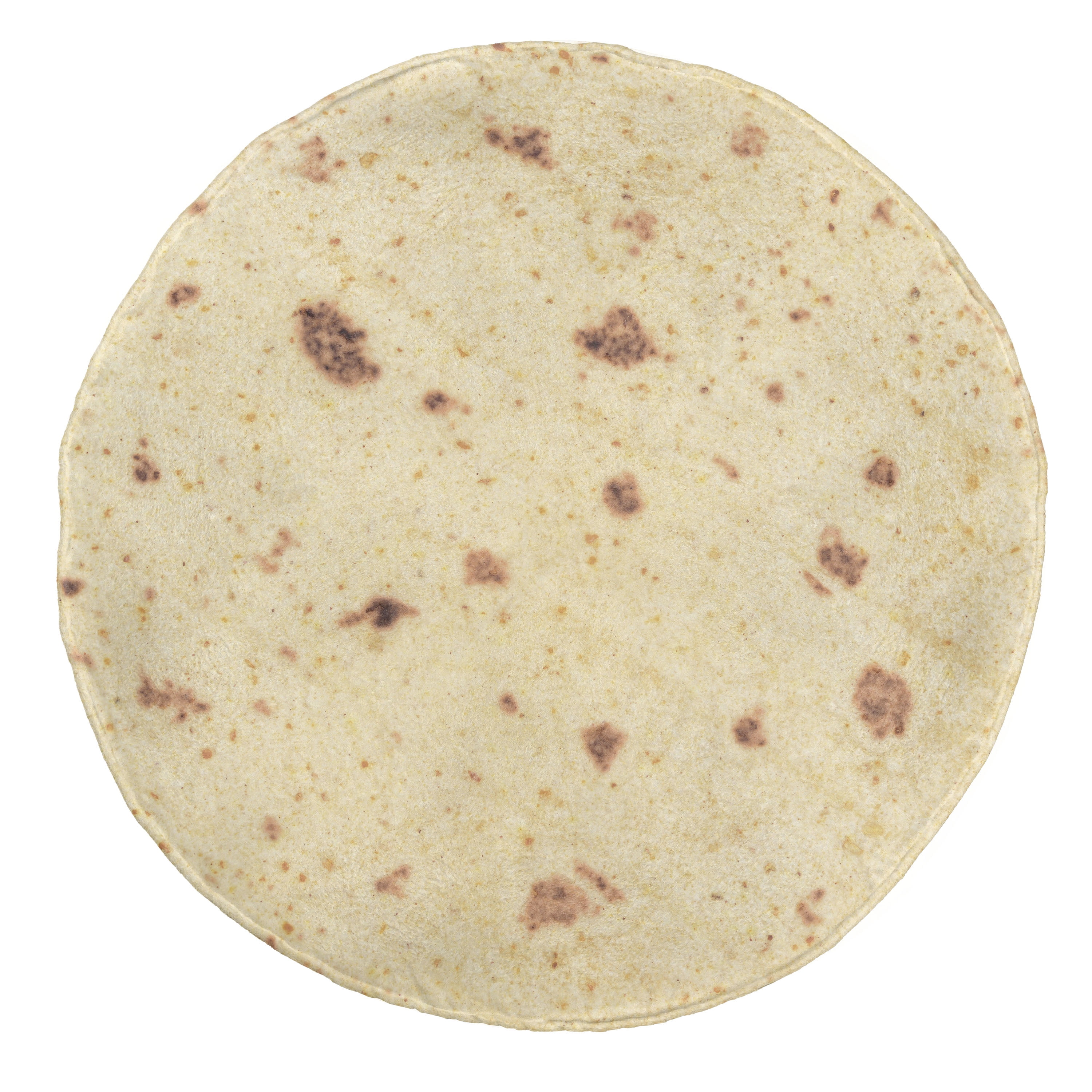 Bakery Round Blanket, Flatbread from Flour Tortilla Mexican Food